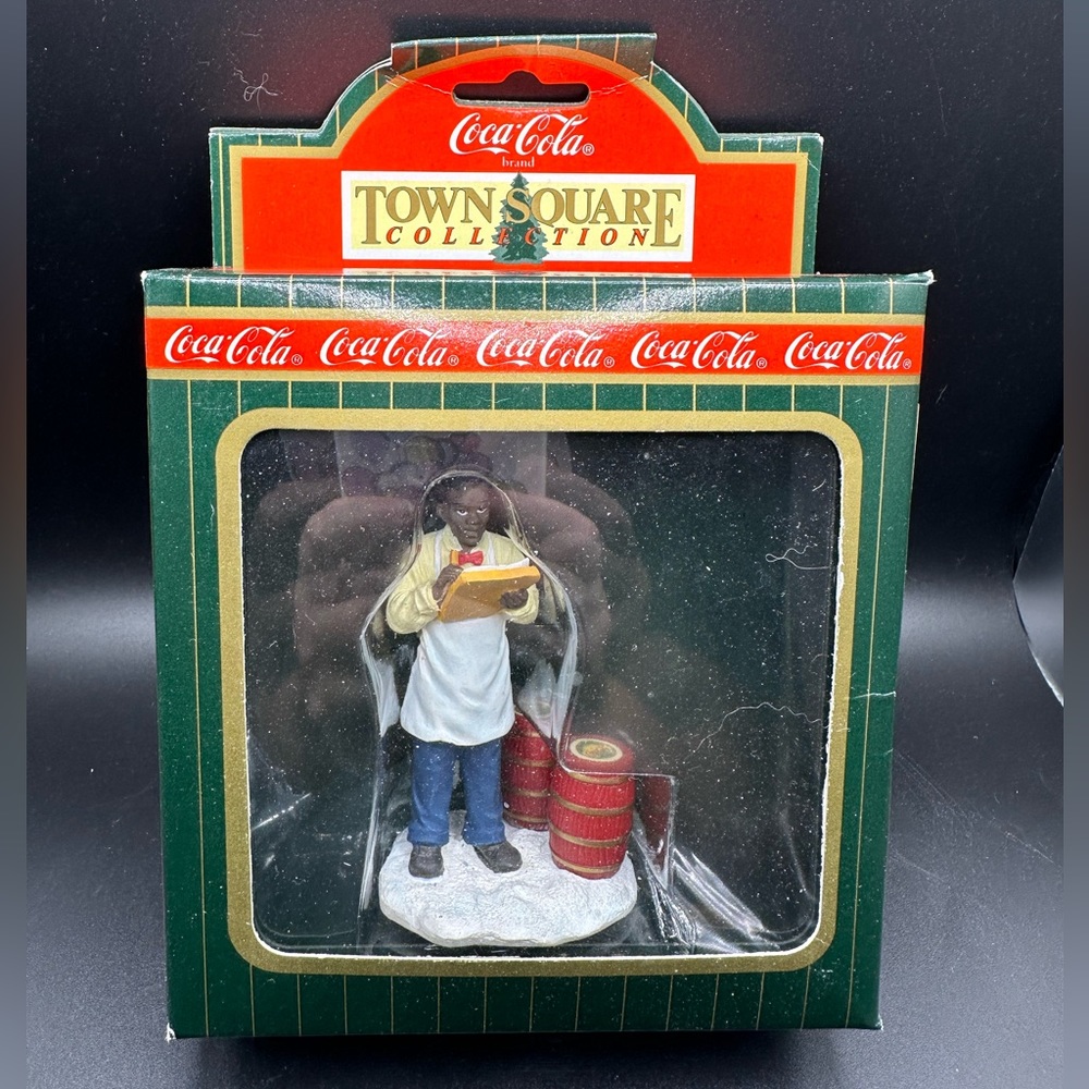 Coca-Cola Town Square Figurine - Shopkeeper
